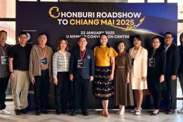 “Chonburi Roadshow to Chiangmai 2025” กระตุ้นและส่งเสริม การเดินทางท่องเที่ยวข้ามภูมิภาค